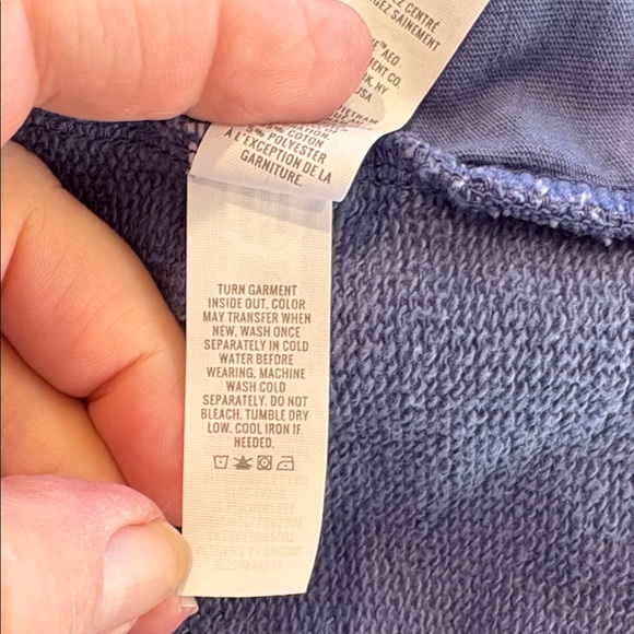 Aerie Offline Ombre Blue Casual Button Down Shirt Jacket Size XXL - Picture 10 of 11